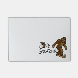 Borta Squatchin Post-it Block