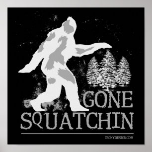 Borta Squatchin Poster