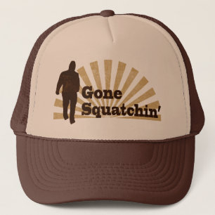 Borta Squatchin roliga Bigfoot Sasquatch Keps