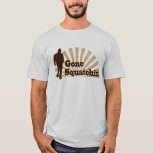 Borta Squatchin roliga Bigfoot Sasquatch T-shirt