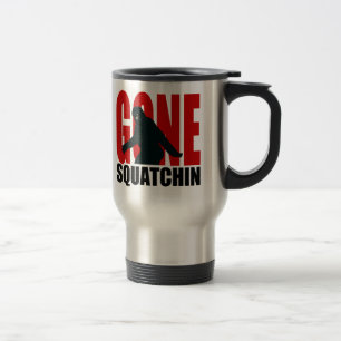 Borta Squatchin (rött & svart) Resemugg