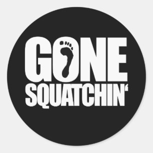 BORTA SQUATCHIN - RUNT KLISTERMÄRKE
