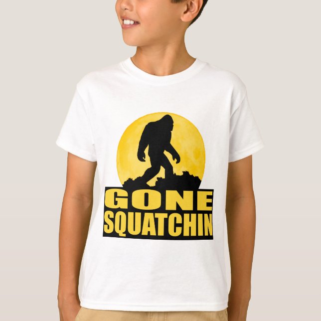 BORTA SQUATCHIN-*Special*SKÄLL PÅ MÅNEupplagan Tröja (Framsida)