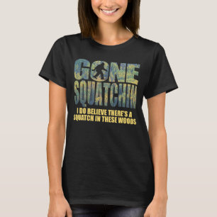 Borta Squatchin **Speciell Deep Forest 2nd Edition Tee