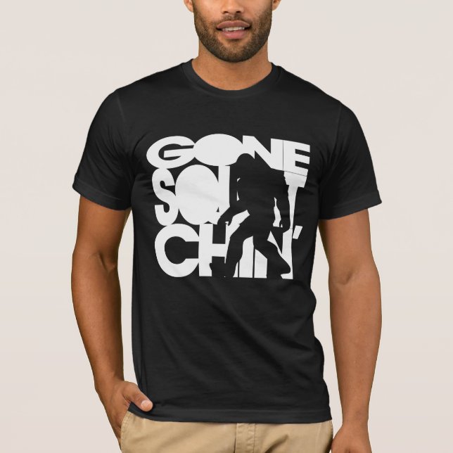 Borta Squatchin T Shirt (Framsida)