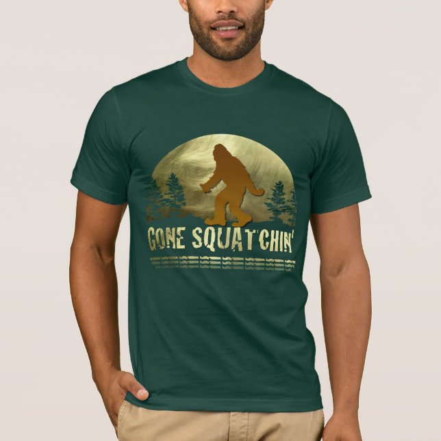 Borta Squatchin" T Shirt (Framsida)