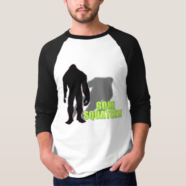 Borta Squatchin T-shirt (Framsida)