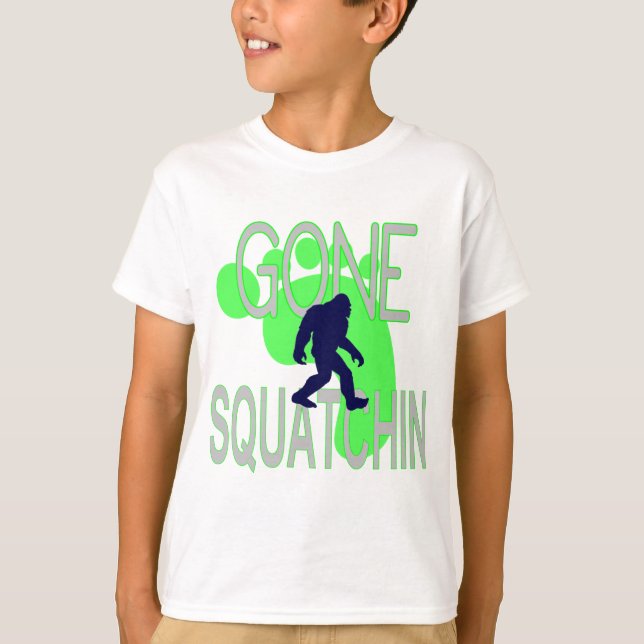 borta squatchin t-shirt (Framsida)