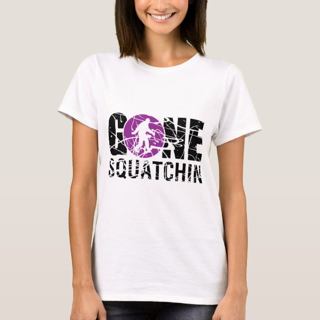 Borta Squatchin T-shirt (Framsida)