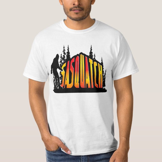Borta Squatchin T-tröja - ny upplaga Tee Shirt (Framsida)
