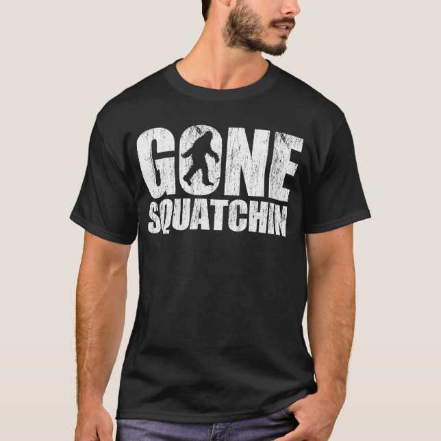 Borta Squatchin Tee Shirt (Framsida)