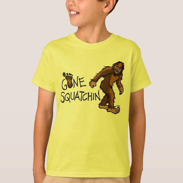 Borta Squatchin Tee Shirt (Framsida)