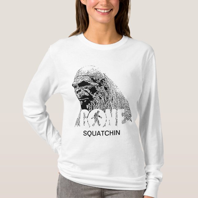 Borta Squatchin Tee Shirt (Framsida)
