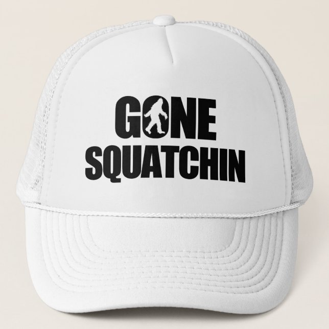 Borta Squatchin Truckerkeps (Framsida)