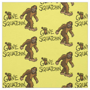 Borta Squatchin Tyg