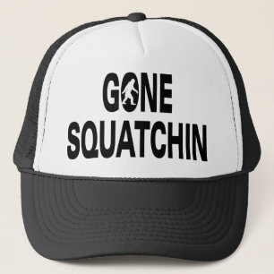 Borta squatchinsvarttext keps