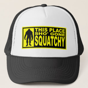 Borta Squatchy hatt - finna Bigfoot Keps