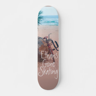 Borta surfning på båge mini skateboard bräda 18,5 cm