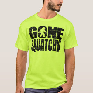 Borta T-tröja för Squatchin (bekymrad) T-shirt