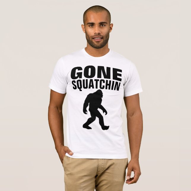 BORTA T-tröjor av SQUATCHIN BIGFOOT Tröja (Hel framsida)