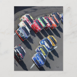 Borta tävlings- vykort