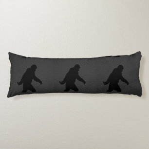 Borta tryck för Squatchin Bigfoot kolfiber Kroppskudde