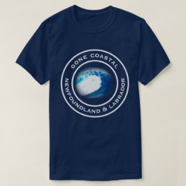 Borta våg av Newfoundland Labrador Ocean Wave T Shirt