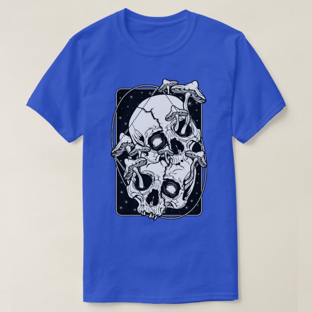Borta vild av överodlad svamp t shirt (Design framsida)
