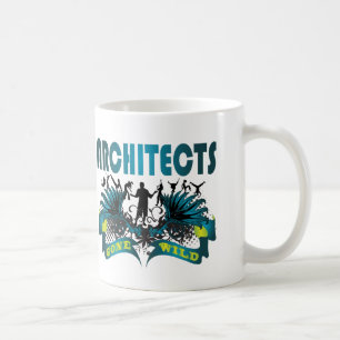 Borta vild för arkitekter kaffemugg