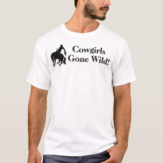 Borta vild för Cowgirls T Shirt