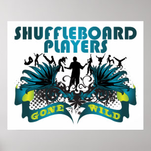 Borta vild för Shuffleboardspelare Poster