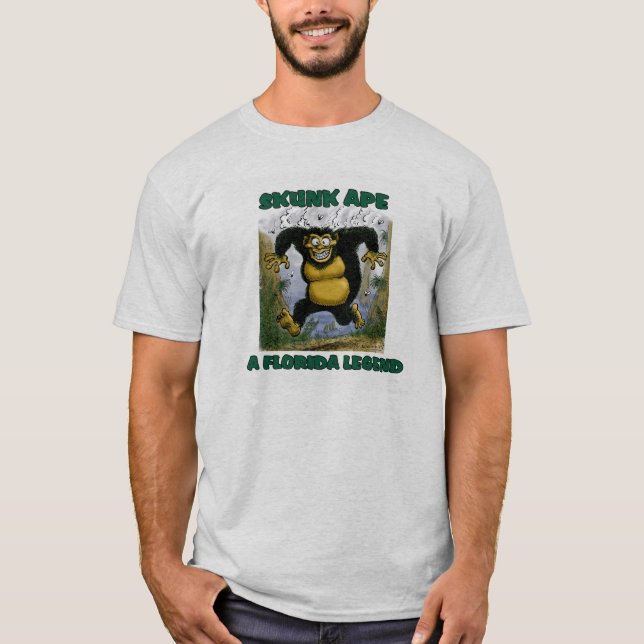 Borta vild för Skunkapa! Tee Shirt (Framsida)