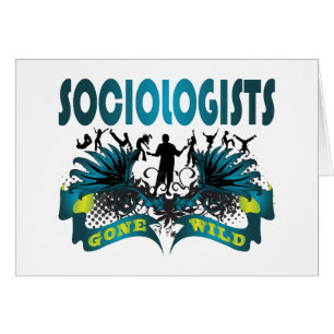 Borta vild för sociologer hälsningskort