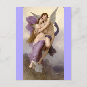 Bortförande av Psyche - bouguereau Vykort