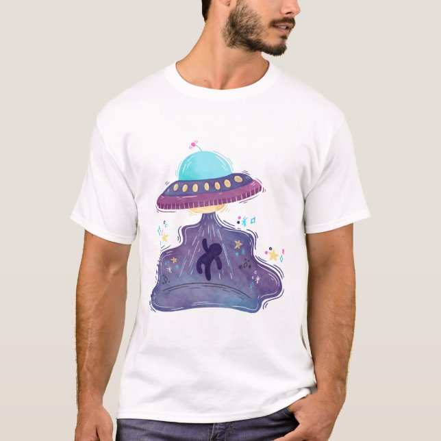 bortförande av utomjordingar t shirt (Framsida)