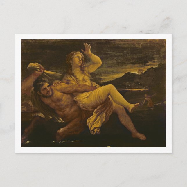 Bortförandet av Deianeira Vykort (Framsida)