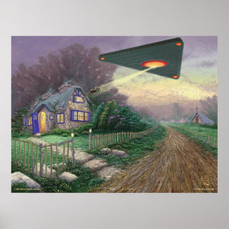 Bortförandet av Kinkade, av Steven Vincent Johnso Poster