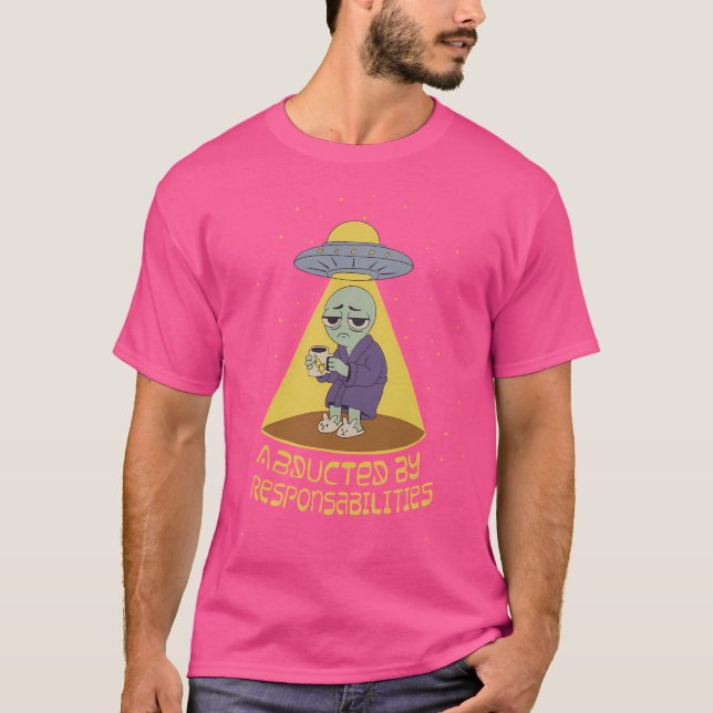 Bortfört på grund av ansvar t shirt (Framsida)