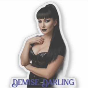 Bortgång Darling Klistermärken