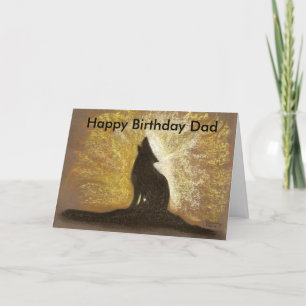 bortglömd sång Grattis på födelsedagen Pappa Kort