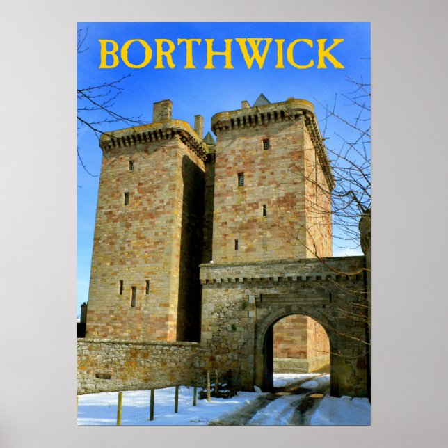 borthwick castle poster (Framsidan)