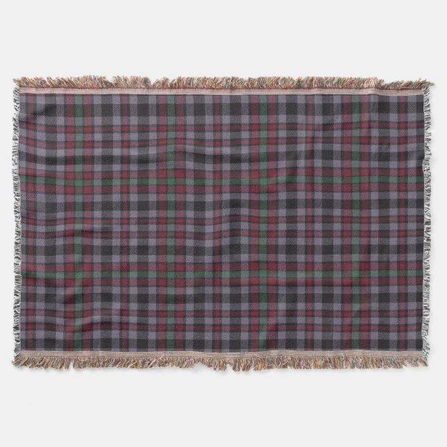 Borthwick Modern Original Scottish Tartan Filt (Framsidan)