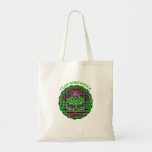 Borthwick Scottish Tartan Celtic Thistle Tygkasse