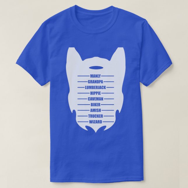 BORTMÄTNINGSKORT FÖR PAPPA ELLER GRANDPA T SHIRT (Design framsida)