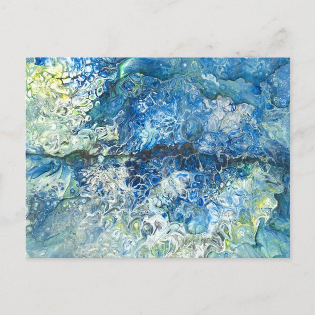 Bortom bergen över havet vykort (Framsida)