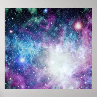 Bortom Cosmos-Abstrakten underverk från det britti Poster