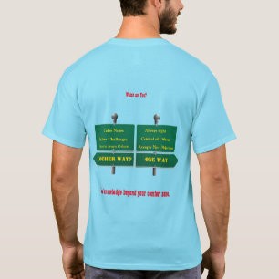 Bortom din tröst Zon Humor Uni-sex T-Shirt