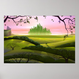 Bortom ett regnbåge poster