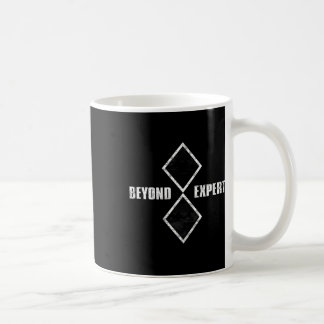 Bortom experten äventyrs mountainbike Snowboard Kaffemugg