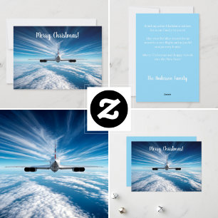 Bortom horisonten: Concorde sedd bakifrån Julkort